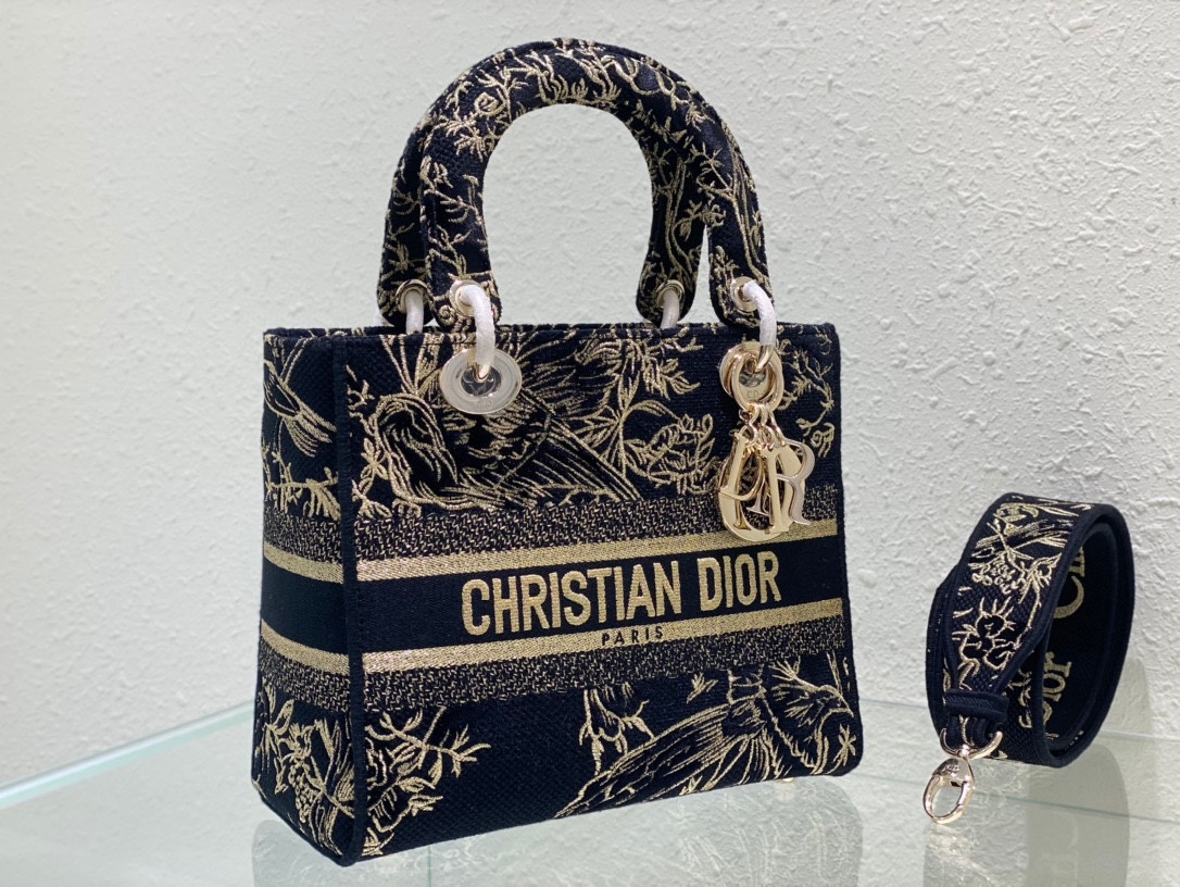 Replica Dior Medium Lady D-Lite Bag M0565Ordz_M911 - Image 7