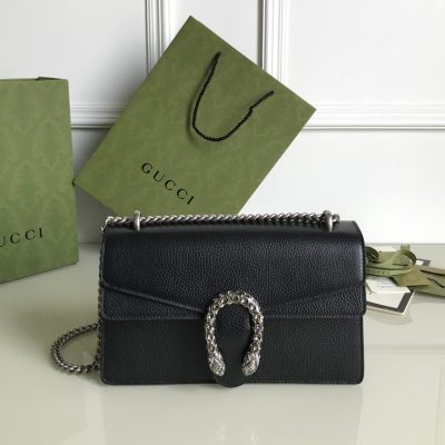 Replica Gucci Dionysus Small Shoulder Bag Black 400249