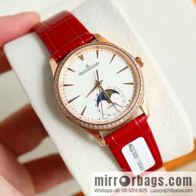Jaeger-LeCoultre Moon Phase Master Series 1252501 Women\'s Real Diamond Watch