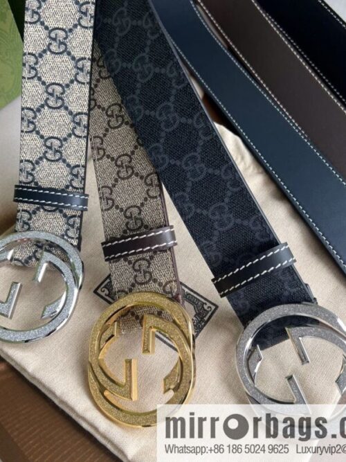 IMG_0810-800x800uij5nqdztju73384_20250630160806.jpg GUCCI Gucci, exquisite rolling sand craft double G buckle classic men\'s 3.8cm belt