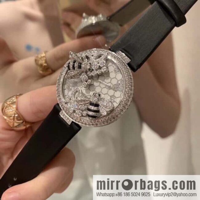 Cartier C White Bee Creative Gemstone Series 40mm Dial