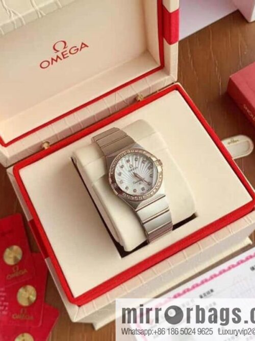 IMG_4277-800x8004vjn2ou0wsk78823_20250630193208.jpg Omega/OMEGA Model 123.15.27.60 Constellation Four Generations Eternal Classic Real Diamond Cla1376 Quartz Movement Watch