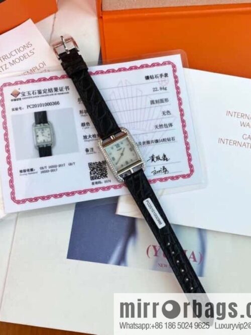 IMG_4643-800x8005dypspviluc78456_20250630192253.jpg New debut HERMES Hermès watch diameter 23 * 23mm, Swiss ETA original quartz movement Cape Cod series watch