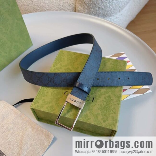 IMG_50950-800x80020ntzf5d44d5019_20250625115956.jpg 🅿Original leather purchasing grade jewelry rectangular buckle GG belt, model number 722370.