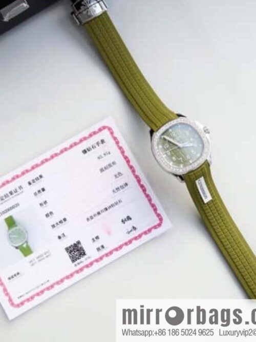 IMG_5270-800x800lcb2b0zjhp569833_20250630140450.jpg Exclusively launched, the new Patek Felix AQUANAUT series dial is inlaid with 48 vs2.0 real diamonds, about 1.2 carats, the original Swiss quartz movement, the watch size is 38mm