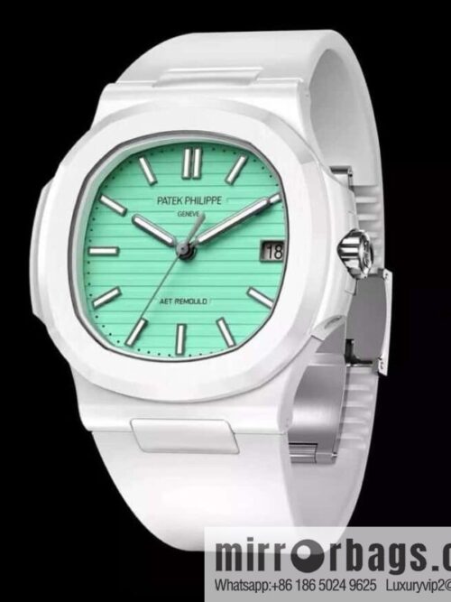 IMG_5417-800x800xwe2y0lhbkm69702_20250630140108.jpg \"AET Ceramic Tiffany Nautilus Opens Booking\" is cooperating with Patek Philippe for the first time to launch the Nautilus 5711 series, which is limited worldwide and is currently accepting reservations.