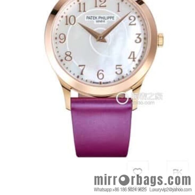 [TW Factory] New women\'s Patek Philippe classical watch series customized version movement changed to Cal.215 automatic movement 4968 watch