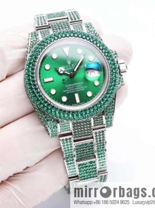 IMG_5668-800x8004poavee3a5u69392_20250630135243.jpg Rolex Gypsy Watch Submariner Dense Diamond Special 3135 Automatic Blue Oil Silk Movement Watch