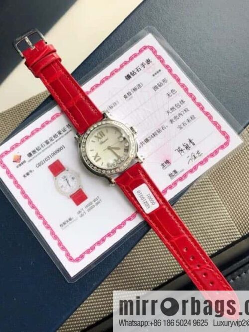 IMG_5930-800x800le1ifzxe0xx69125_20250630134527.jpg High-end hard goods Chopard HAPPY DIAMONDS happy diamond series natural pearl shell dial case inlaid with 38 VS1.8 South African natural real diamonds ETA-955.112 for original movement watch