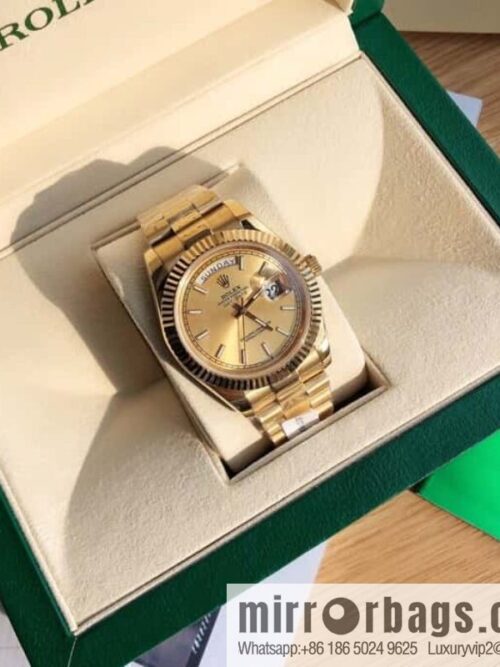 IMG_5985-800x8004ze252405d169058_20250630134341.jpg Rolex log type, the whole body is wrapped in 18k gold, the watch diameter is 41mm, and the original Swiss eta-2836 movement watch is loaded.