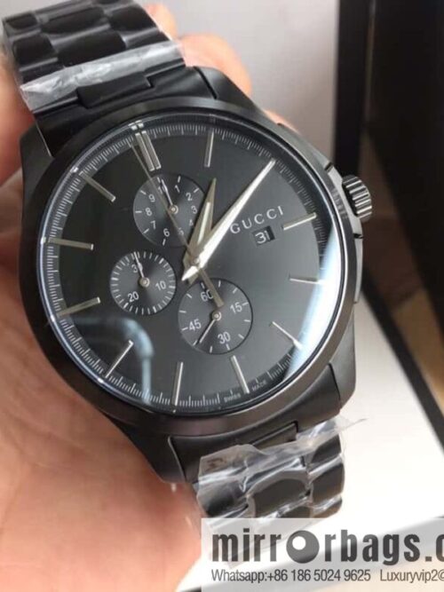 IMG_61010-800x800bjllaiehqjw60432_20250630015250.jpg New original Gucci, Gucci Bee stainless steel G-timeless series men\'s watch original Swiss movement multifunctional six-pin quartz movement watch 42mm diameter