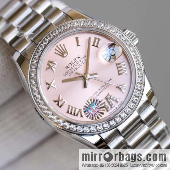 TR Factory\'s new masterpiece, the latest Rolex women\'s log 31MM Rolex 2236 movement mechanical log watch