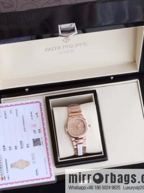 IMG_6369-800x800v5zbnkjwyix60098_20250630014954.jpg PP Nautilus 7010 series, the most beautiful Nautilus real diamond 32mm ultra-thin quartz women\'s watch