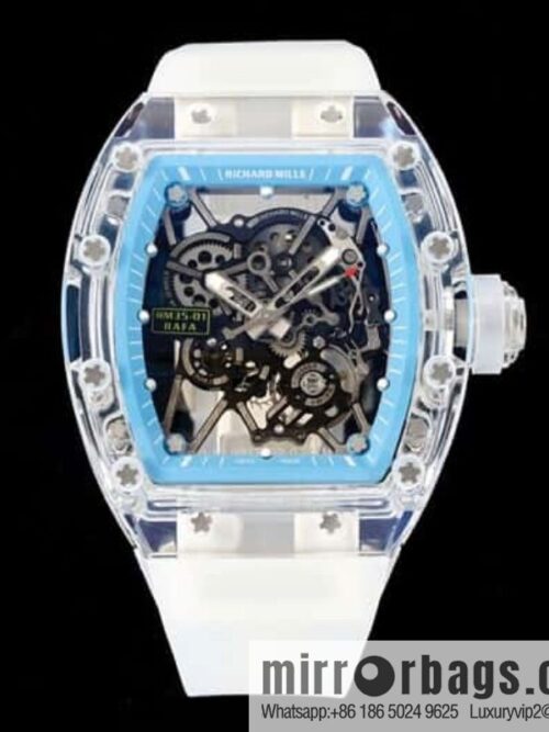 [Integrated movement. Crystal case cover] \"RICHARDMILLE\" RM35-01 integrated RMUL 3 movement watch