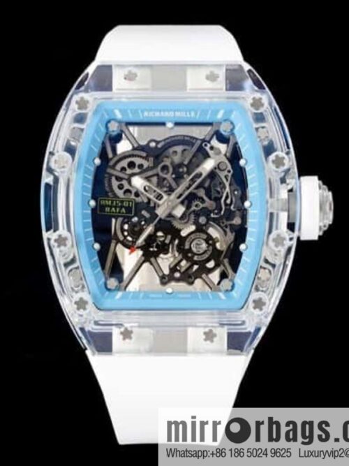 [Integrated movement. Crystal case cover] \"RICHARDMILLE\" RM35-01 integrated RMUL 3 movement watch