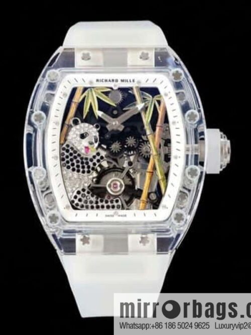 IMG_7306-800x800ygav4kecwgf49801_20250630001634.jpg RICHARD MILLE Panda Eats Golden Bamboo, Crystal RM26-01 Tourbillon Watch