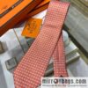 IMG_7476-800x800rraoappb1pu75437_20250630173458.jpg Hermes 100% Top Twill Silk H-Pattern Jacquard Tie