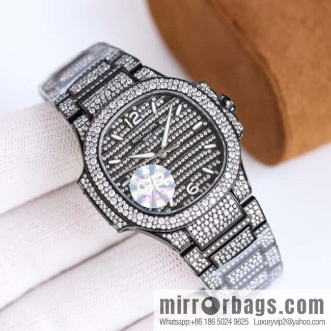 GR spends a lot of money to create a classic timepiece - Patek Philippe 7118 Ladies Nautilus, full of diamonds limited edition 324 S automatic integrated mechanical movement watch