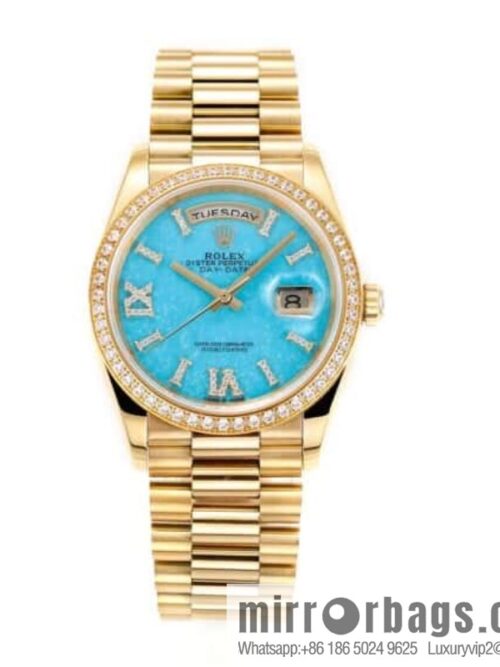 IMG_85050-800x800huxpib5la2g38352_20250626051115.jpg RA. Factory shocked the release of ROLEX Rolex 36mmDD gem plate series watch 128238