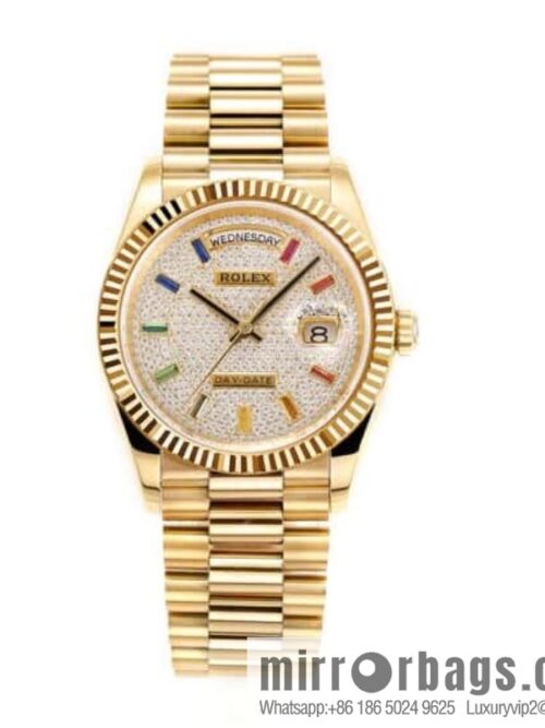 IMG_85410-800x800wxwvdgamwyh38308_20250626051009.jpg RA. Factory shocked the release of ROLEX Rolex 36mmDD gem plate series watch 128238