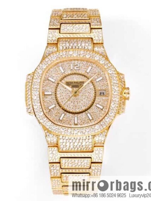 IMG_8884-800x800vryva2hodty27401_20250626005438.jpg Patek Philippe 7021 Ladies Nautilus 9015 changed to 324 S automatic integrated winding mechanical movement Nautilus 7021 gypsy