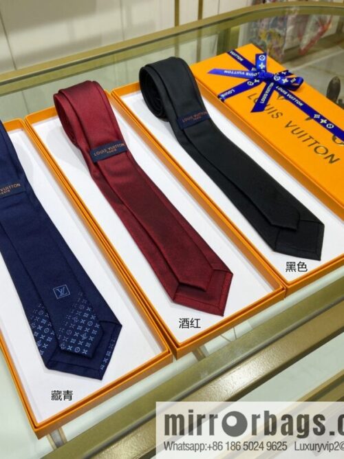 a1654436696293_7078-800x800hkkfycllsg275121_20250630171910.jpg LV Louis Vuitton 100% top jacquard silk gradual change pattern tie