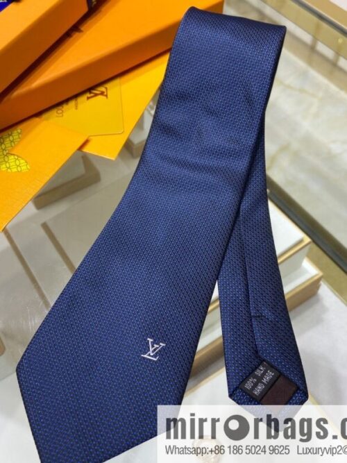 a1655557273874_4803-800x800a1kt00nrzd474997_20250630171151.jpg LV Louis Vuitton 100% Top Jacquard Silk Woven Checkered Tie