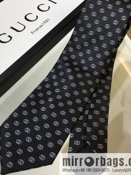 a1662905475195_4675-800x8005abbxrdoczo74528_20250630164752.jpg GUCCI Gucci 100% Top Jacquard Silk GG Interlock Tie