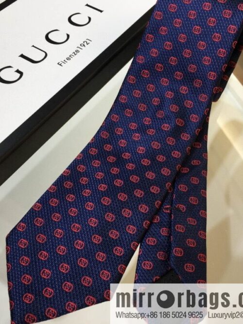 a1662905483234_5305-800x8000mqsw4vqu4e74539_20250630164818.jpg GUCCI Gucci 100% Top Jacquard Silk GG Interlock Tie