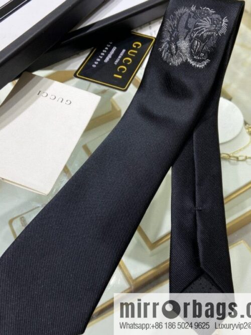 a1665150651840_0754-800x800mk5tpbswikb65897_20250630120152.jpg GUCCI Gucci 100% Top Jacquard Silk Tiger Tie