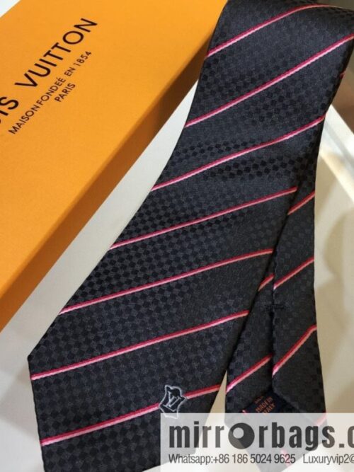 a1665410452488_1735-800x800cfuswhswzr465855_20250630115933.jpg LV Louis Vuitton 100% Top Jacquard Silk ECU Tie M70176