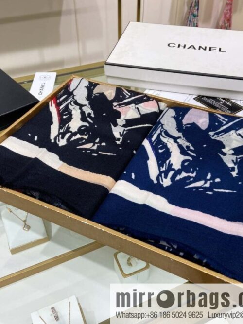 a1694875226193_1745-800x800dqtkzdmnljg55844_20250630011025.jpg Chanel 100% top pure cashmere small fragrance graffiti logo long towel