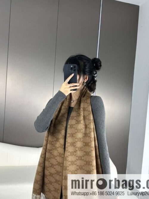 a1696601735684_4058-800x800owoka2jome055401_20250630010644.jpg CELINE 2023 new cashmere Arc de Triomphe scarf
