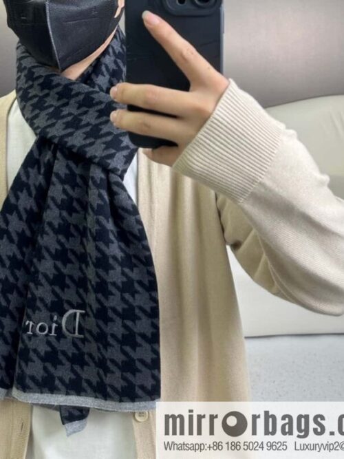 a1696604897076_3713-800x80052nwf1bwfuj55304_20250630010547.jpg DIOR 2023 Thousand Birds Jacquard, Men\'s and Women\'s Knitted Cashmere Scarf