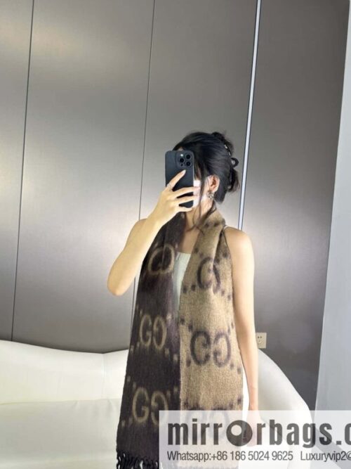 a1697210724693_1564-800x800513pu44ast433356_20250626032114.jpg GUCCI GG Mohair wool blended collectsion long towel