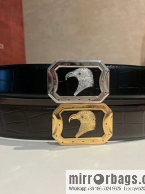 i1642381684_7945_0-800x8002ndkim0tkww65195_20250630113231.jpg Stefano. Ricci Stephen, stainless steel hand-carved craft eagle head selection cowhide pressed texture belt 3.8cm