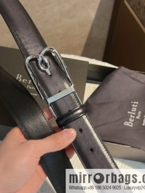 i1646141616_8643_0-800x800denjyete10k73265_20250630160427.jpg Berluti, exquisite twist lock rotating pin buckle, French Paris men\'s belt 3.5cm