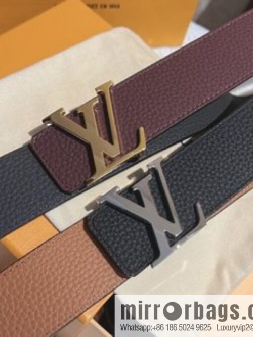 i1646315665_6147_0-800x800gtc1ovtz3ka64841_20250630112208.jpg LOUIS VUITTON Louis Vuitton counter hanging buckle double-sided lychee lychee black/khaki double-sided men\'s belt