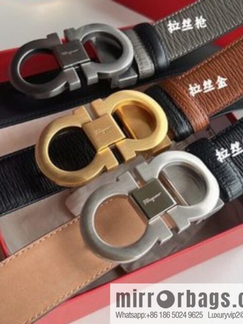 i1648645942_4857_0-800x800hkvowleea5u65126_20250630113003.jpg Ferragamo Ferragamo, exquisite 8-figure metal buckle men\'s textured belt 3.5cm