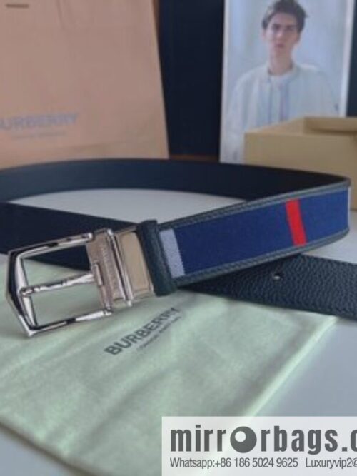 i1650633648_520_1-800x800ooh1b05r2po73034_20250630155615.jpg BURBERRY Burberry Italian Men\'s Brown Checkered Boutique Pure Copper Needle Metal Buckle Men\'s 3.5 Belt