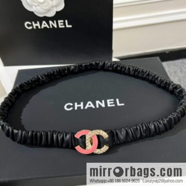 New ☑️ Chanel double c lambskin belt belt chain