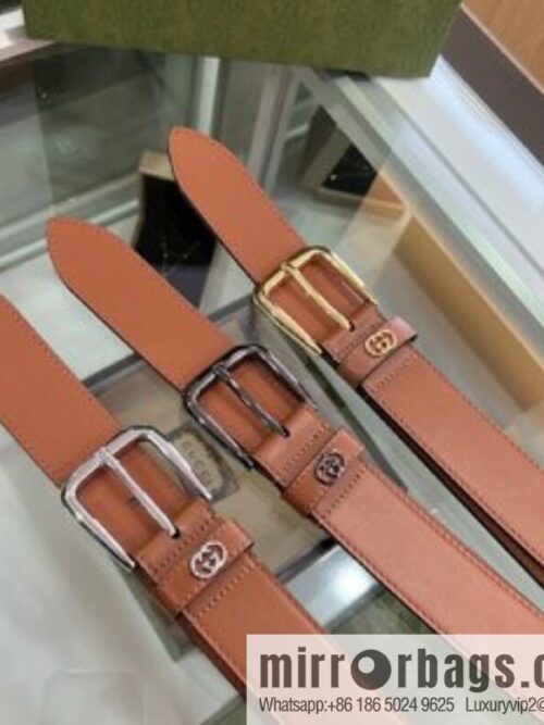 i1653883347_4170_0-800x800leau30qfjo564975_20250630112530.jpg Gucci Gucci, double G counter new double-sided first-layer cowhide pure copper hardware electroplated 3.5cm belt