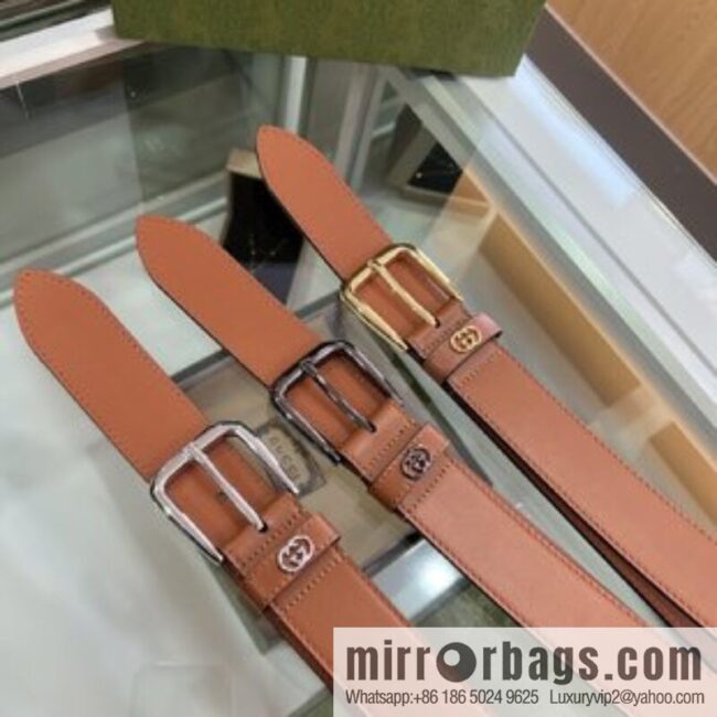 i1653883347_4170_0-800x800leau30qfjo564975_20250630112530.jpg Gucci Gucci, double G counter new double-sided first-layer cowhide pure copper hardware electroplated 3.5cm belt