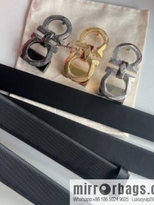 i1656683204_4502_0-800x800wutjz2cyr2n64125_20250630105330.jpg Ferragamo Ferragamo, first layer cowhide embossed pattern Gancini pattern metal buckle men\'s 3.5cm belt