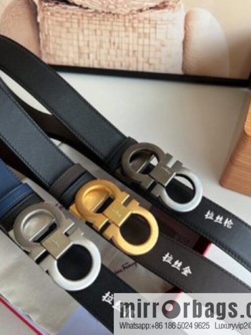 i1660526060_8353_0-800x800oyociwttd0r63097_20250630095948.jpg Salvatore Ferragamo Men\'s 3.5cm Delicate Counter Version Double Circle Horseshoe Metal Buckle First Layer Cowhide Double Sided Belt