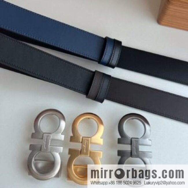 Ferragamo Ferragamo, Fortune 8-figure buckle belt 3.5cm