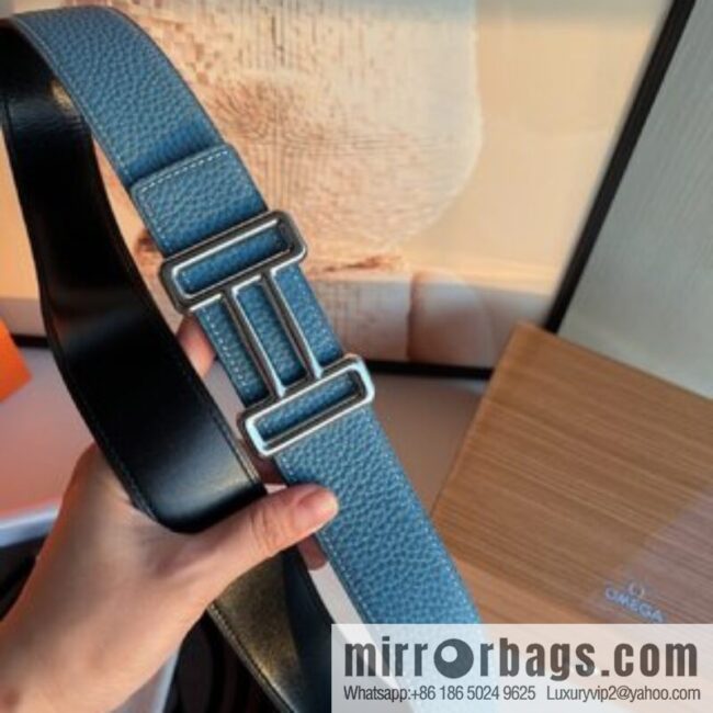 Hermes 2021 Trend Series Element Belt 38cm