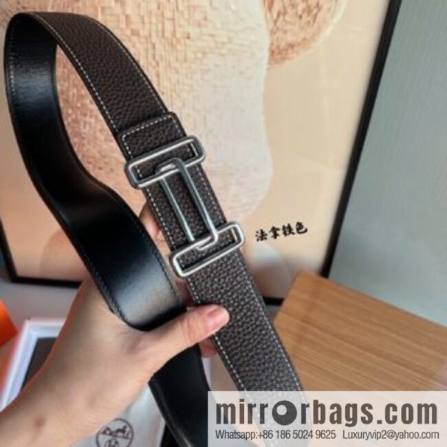 Hermes 2021 Trend Series Element Belt 38cm