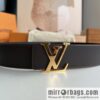 LV Louis Vuitton Shake 40mm Double Sided Belt for Men 4.0MM