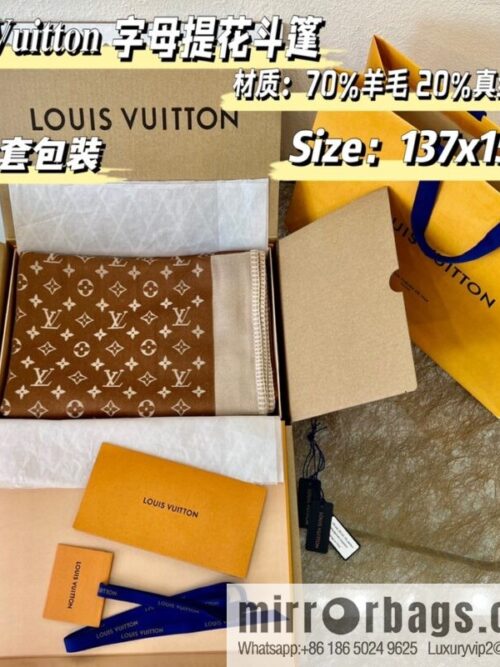 i1663575463_3878_0-800x800zfmnugogmsm74341_20250630163635.jpg LV Louis Vuitton Embrace Letter Jacquard Cloak M77382